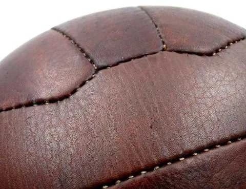 Mirtop Kolekcinis retro natūralios odos futbolo kamuolys – puiki dovana