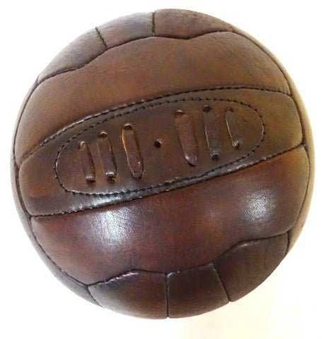 Mirtop Kolekcinis retro natūralios odos futbolo kamuolys – puiki dovana