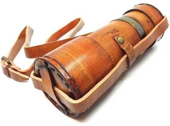 Deco Gifts Žalvarinis teleskopas su dirželiu | NC1596