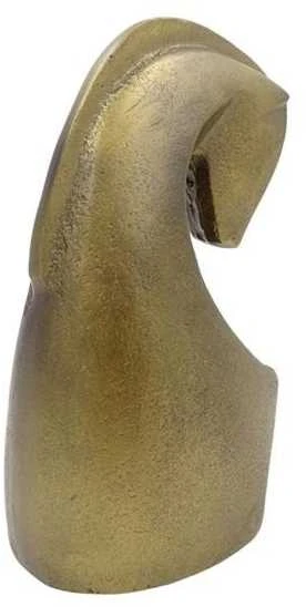 Deco Gifts Žirgo statulėlė "Dante" – elegantiška, žalvario spalvos, aliuminis