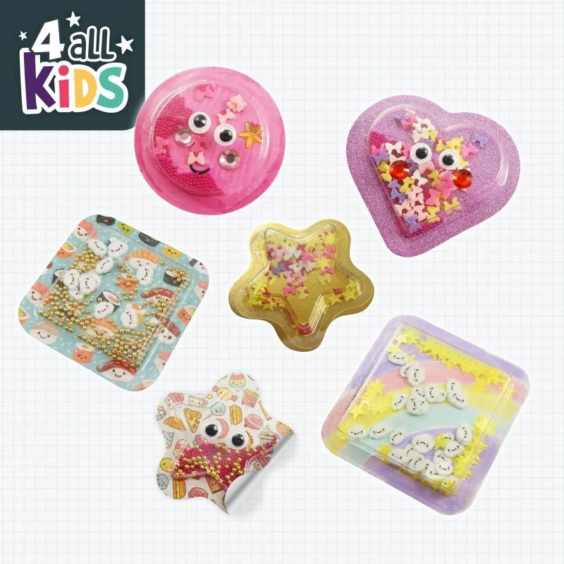 Buki France Kawaii 3D lipdukų gamybos rinkinys – 10 kūrybinių lipdukų