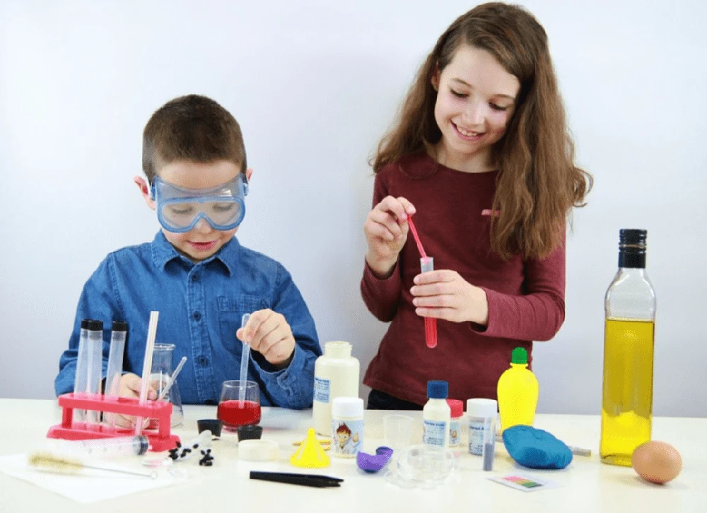 Dėlionė Hobilt Chemijos laboratorija su 150 eksperimentų Buki