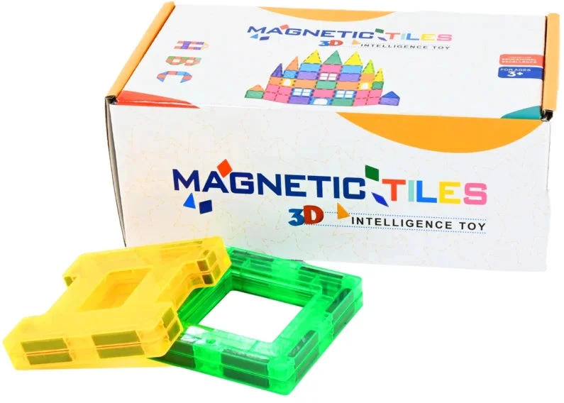 Hobilt Magnetinių blokelių konstruktorius 32 vnt. vaikams nuo 3 metų