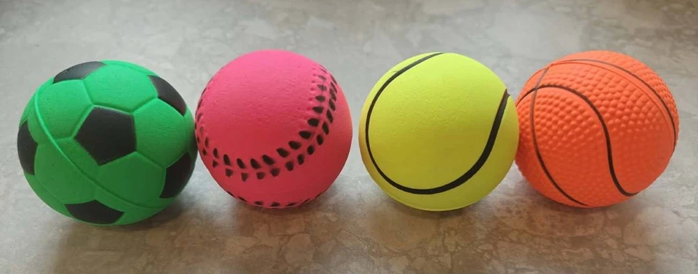 Hobilt Sportinis šokinėjantis kamuoliukas vaikams 6 cm (asorti)