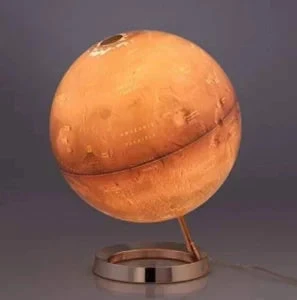 Dėlionė Nova Rico Šviečiantis Marso gaublys National Geographic, 30 cm, su stovu