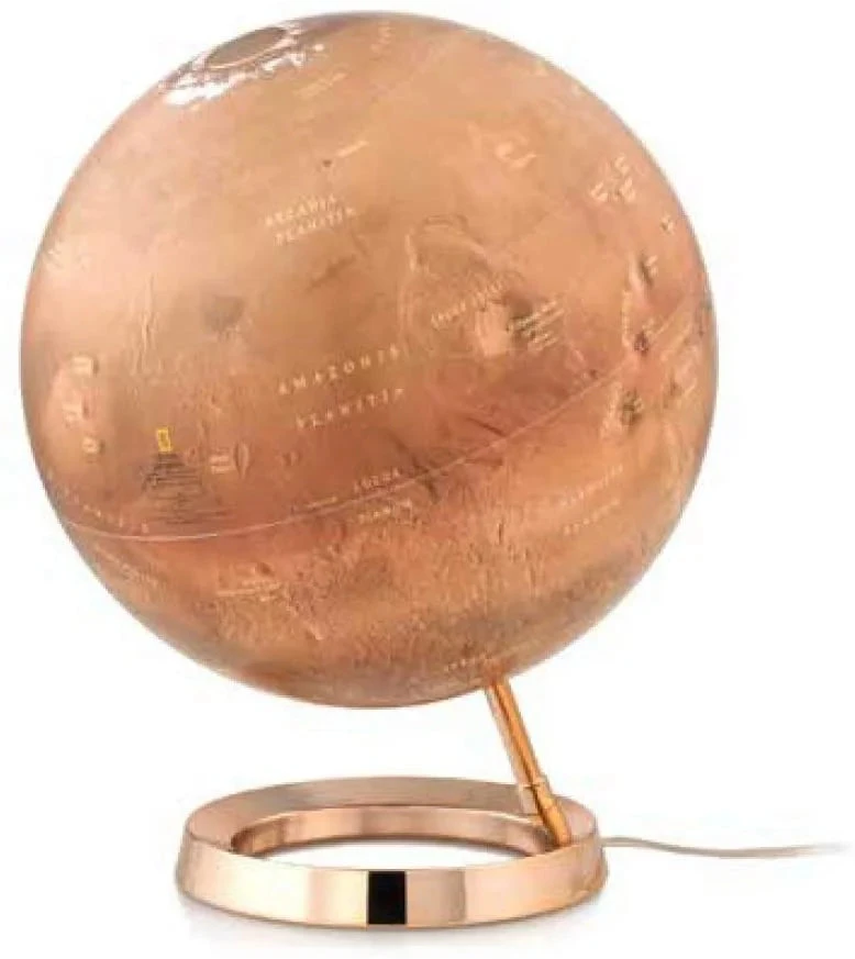 Dėlionė Nova Rico Šviečiantis Marso gaublys National Geographic, 30 cm, su stovu