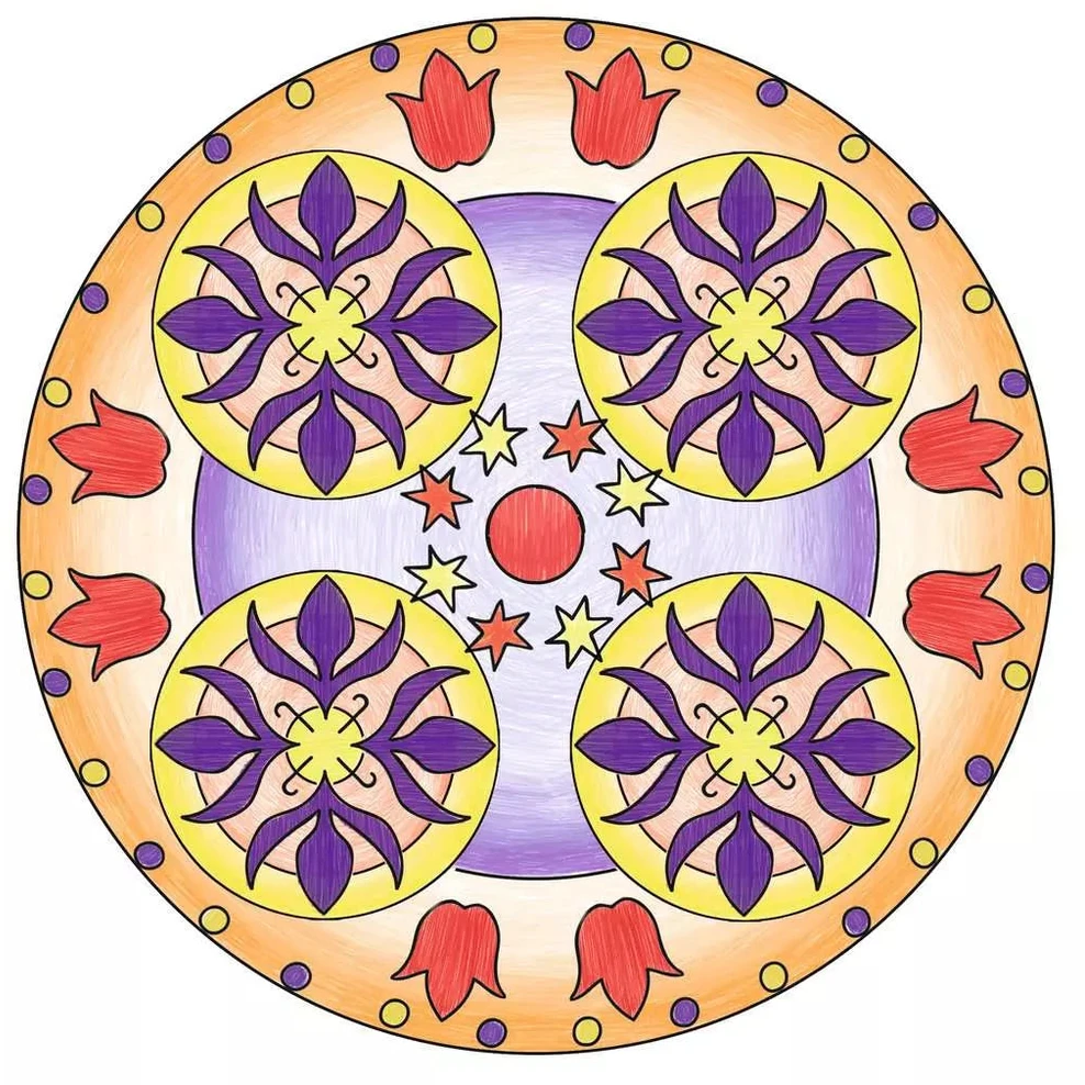Ravensburger kūrybinis rinkinys „Mandala-Designer: Disney Ledo šalis“, nuo 6 m.