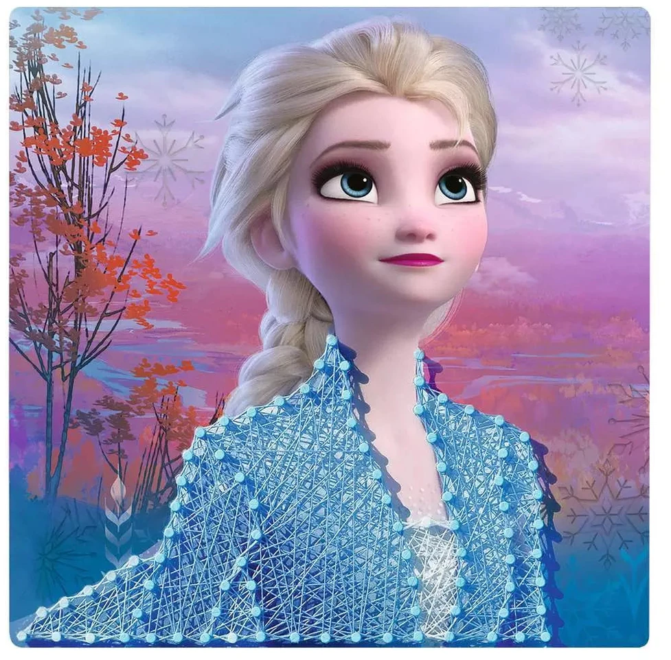 Ravensburger kūrybinis rinkinys „String it: Disney Ledo šalis 2“, nuo 7 m.