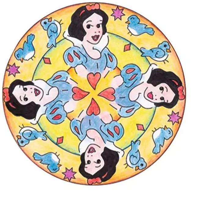 Ravensburger kūrybinis rinkinys „Mandala-Designer: Disney princesės“, nuo 6 m.