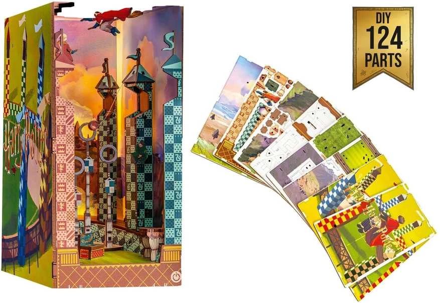 Revell medinis konstruktorius: Harry Potter Kvidičo aikštė (124 dalių)
