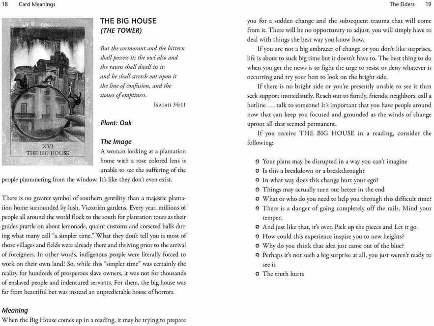 Destiny Books The Hoodoo Tarot kortos