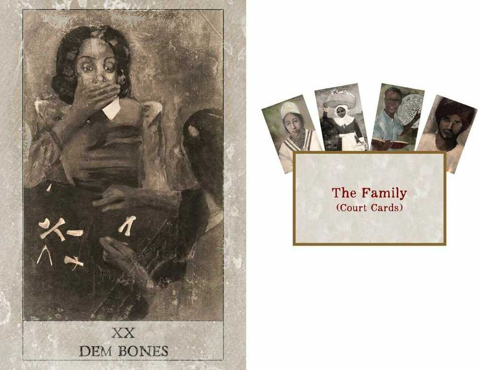 Destiny Books The Hoodoo Tarot kortos