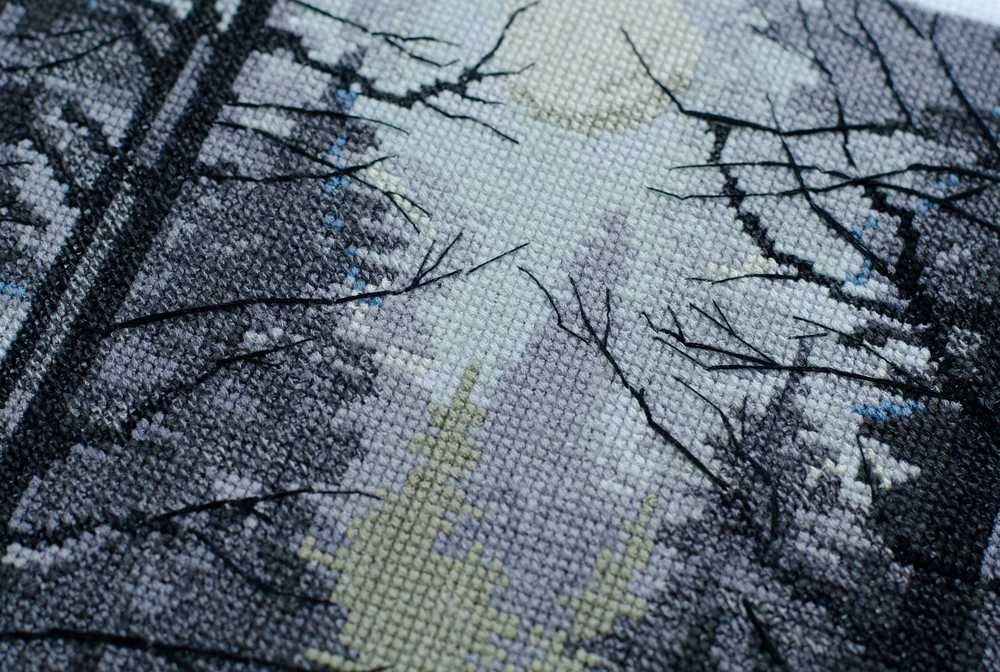 Abris Art Siuvinėjimo kryželiu rinkinys „Miško sergėtojas“, 24x42 cm, 27 spalvų, 14 ct
