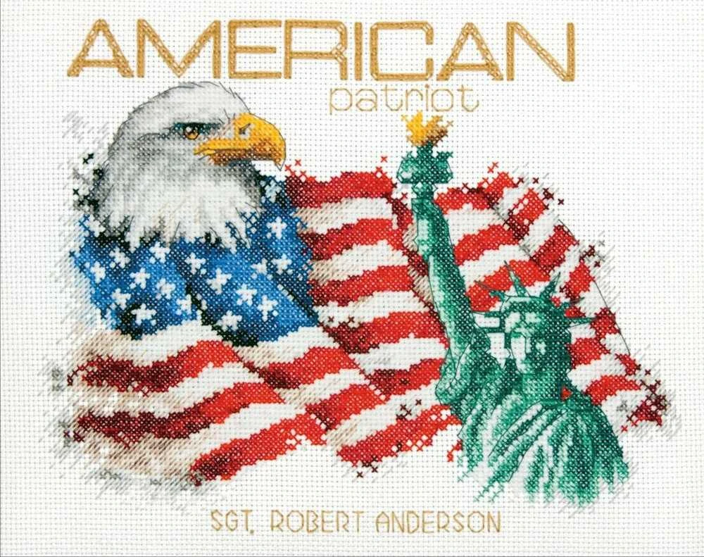 Dimensions Simplicity Creative Corp Amerikos Patriotas D70-35363