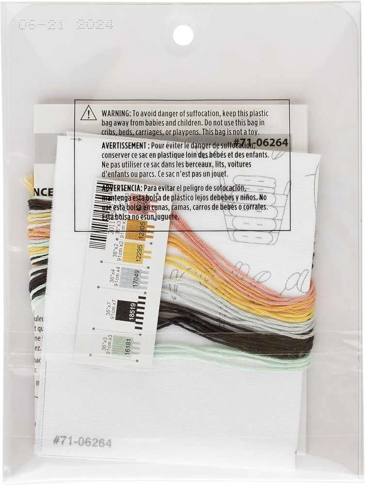 Dimensions Simplicity Creative Corp Siuvinėjimo kryželiu rinkinys Wash Dry Fold D71-06264
