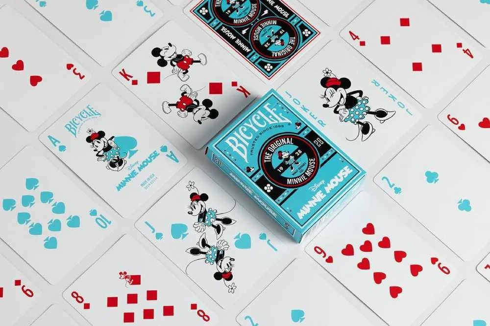 Bicycle Disney Minnie Mouse žaidimo kortos – pokeriui, triukams