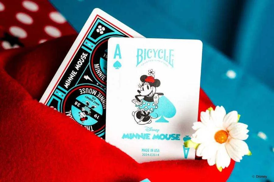 Bicycle Disney Minnie Mouse žaidimo kortos – pokeriui, triukams