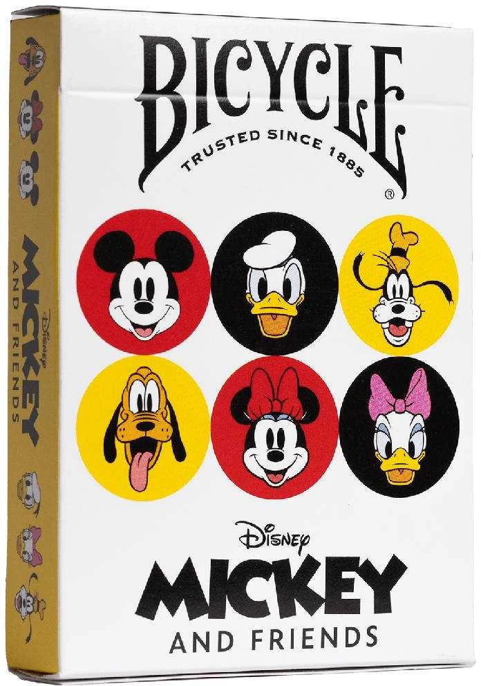 Disney Mickey ir draugai Bicycle žaidimo kortos – pokeriui ir triukams