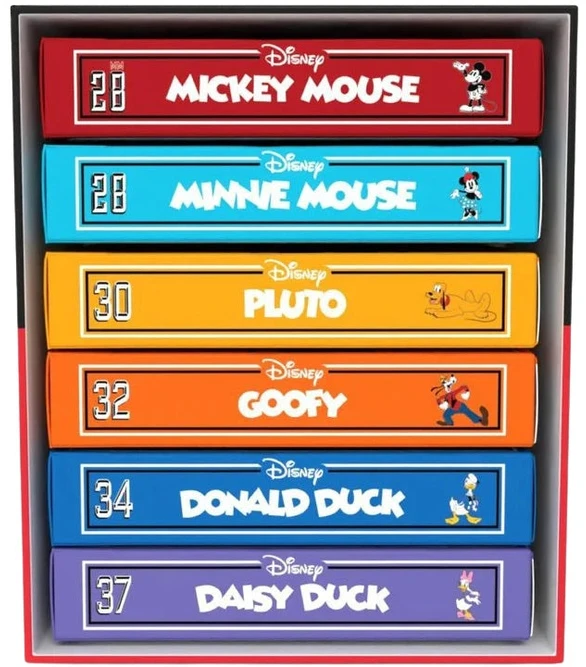 Kortų Žaidimas - Bicycle Disney Classic Mickey And Friends 6 Deck Set Multicolor