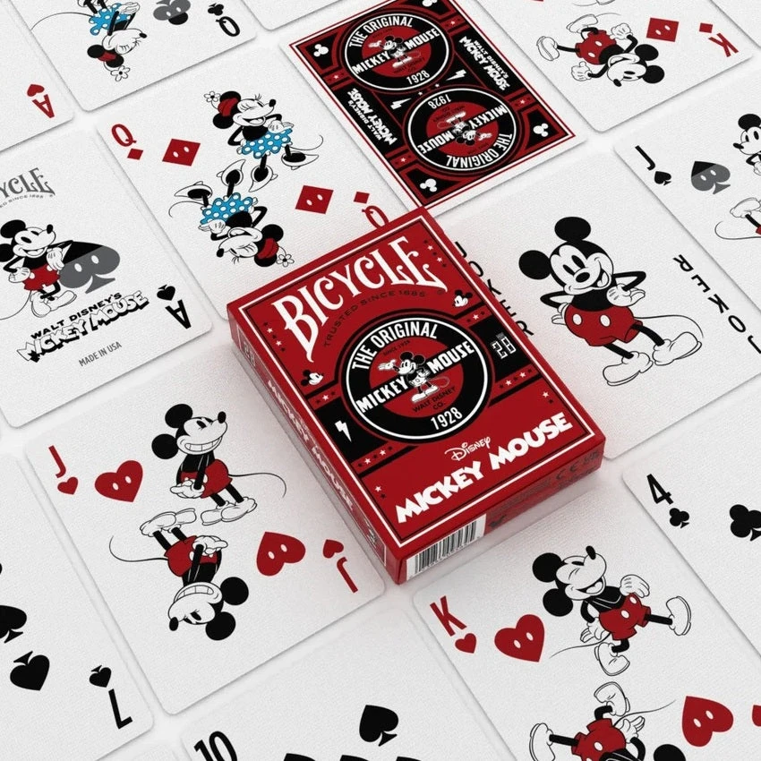 Kortų Žaidimas - Bicycle Disney Classic Mickey And Friends 6 Deck Set Multicolor