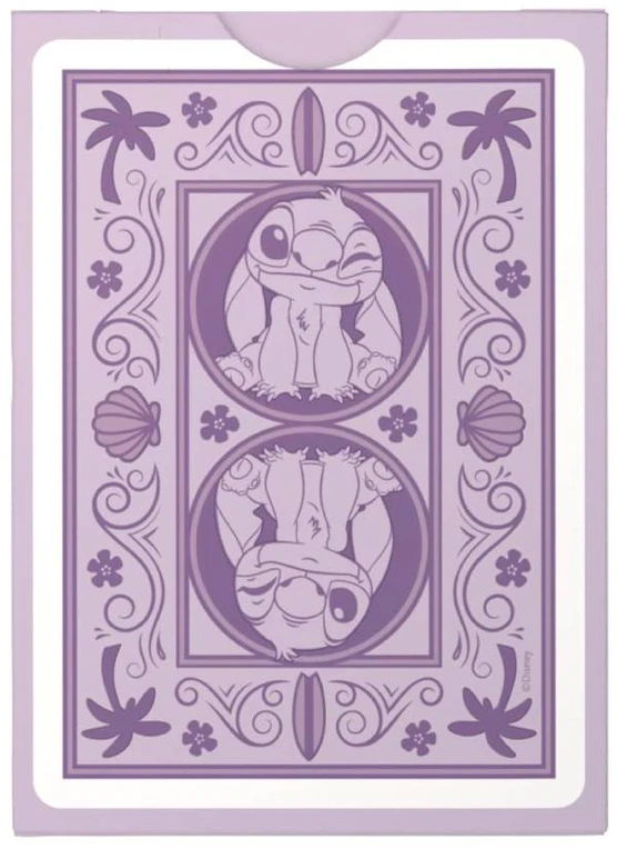 Disney Stitch žaidimo kortos Bicycle – kolekcinė kaladė dovanai ir žaidimams