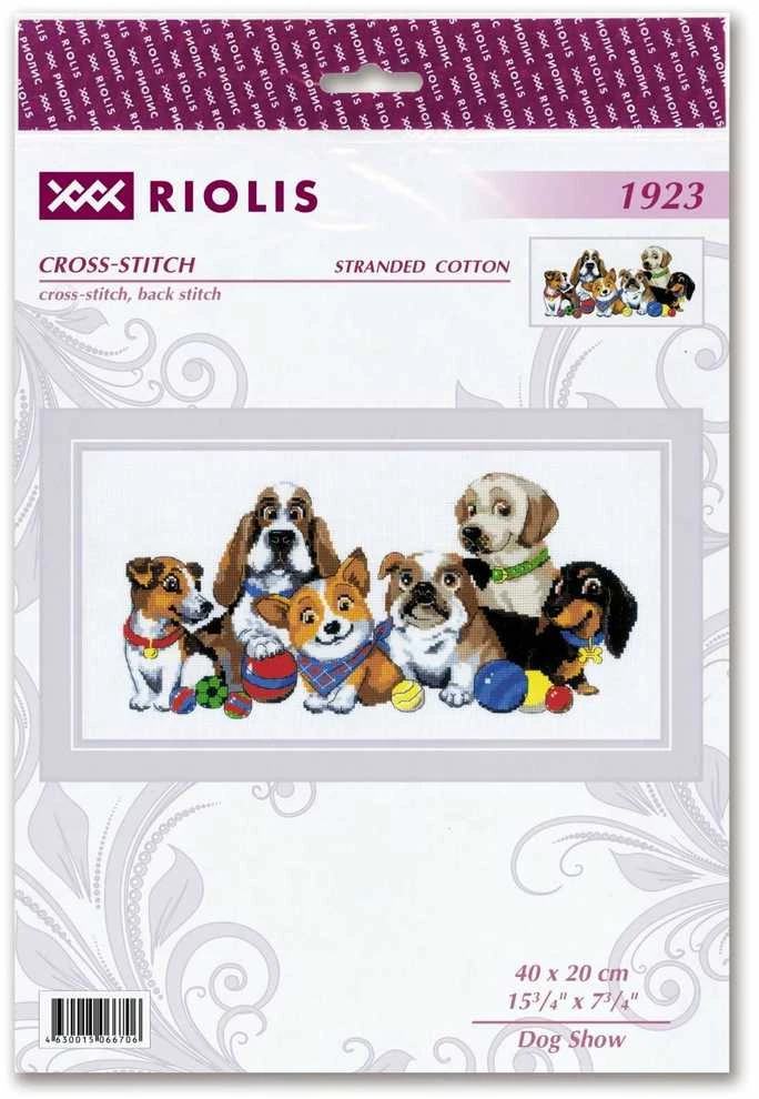 Dog Show siuvinėjimo rinkinys iš RIOLIS Nr.: 1923