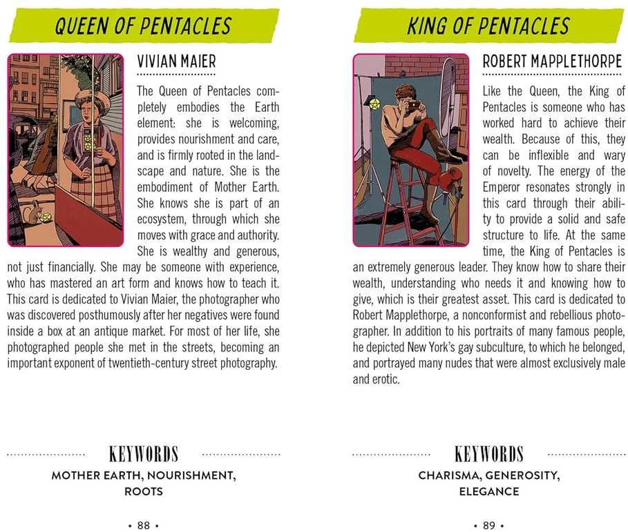 KNYGA Tarot kortos Rebel Witches Dover Publications