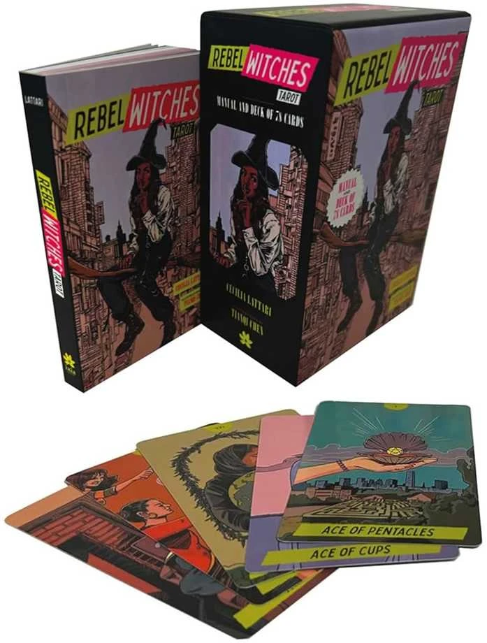 KNYGA Tarot kortos Rebel Witches Dover Publications
