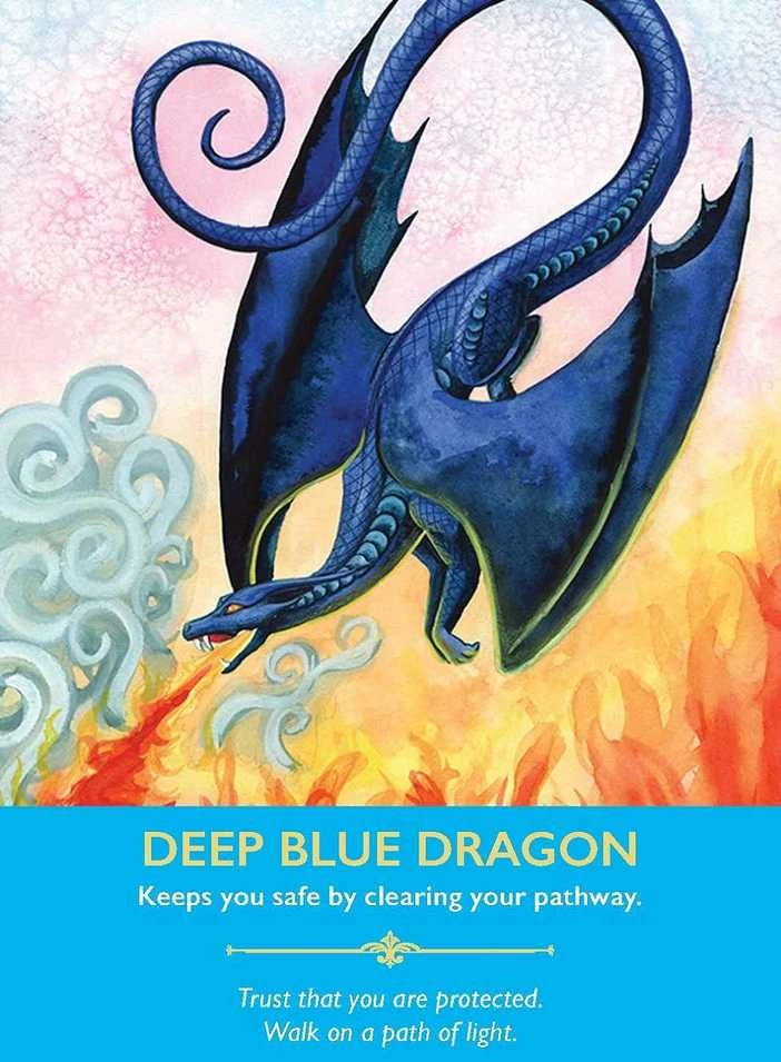 Dragon Oracle kortos Hay House