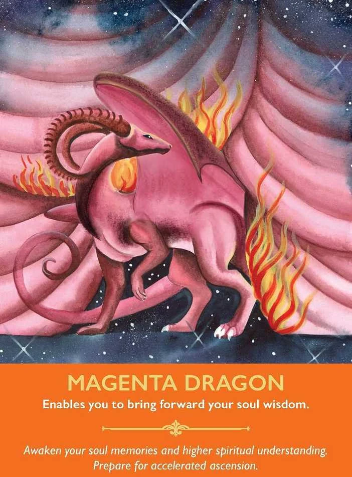 Dragon Oracle kortos Hay House