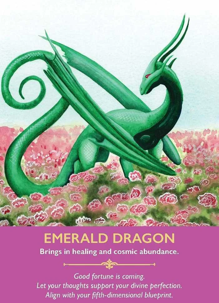 Dragon Oracle kortos Hay House