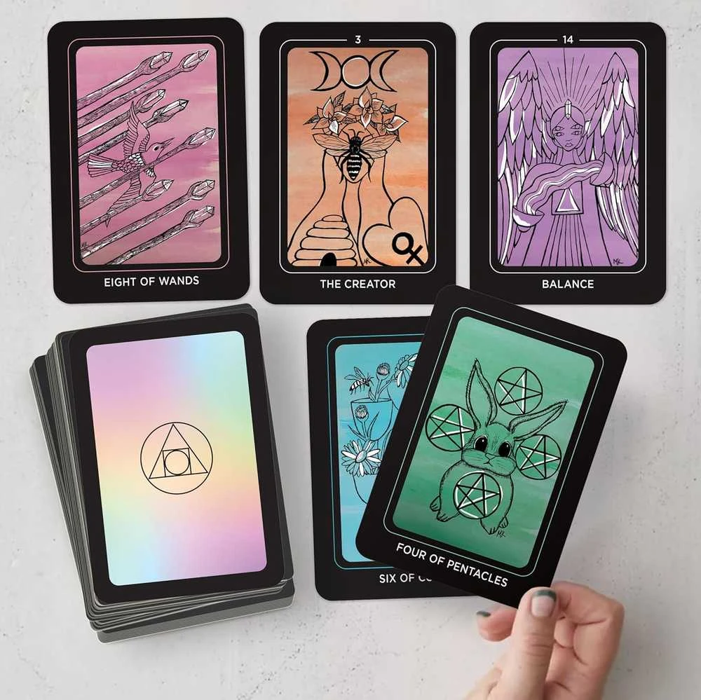 Kortų Rinkinys - Dreamers Tarot Kortos Sterling Ethos 78 Kortų 64 Puslapių Gidas