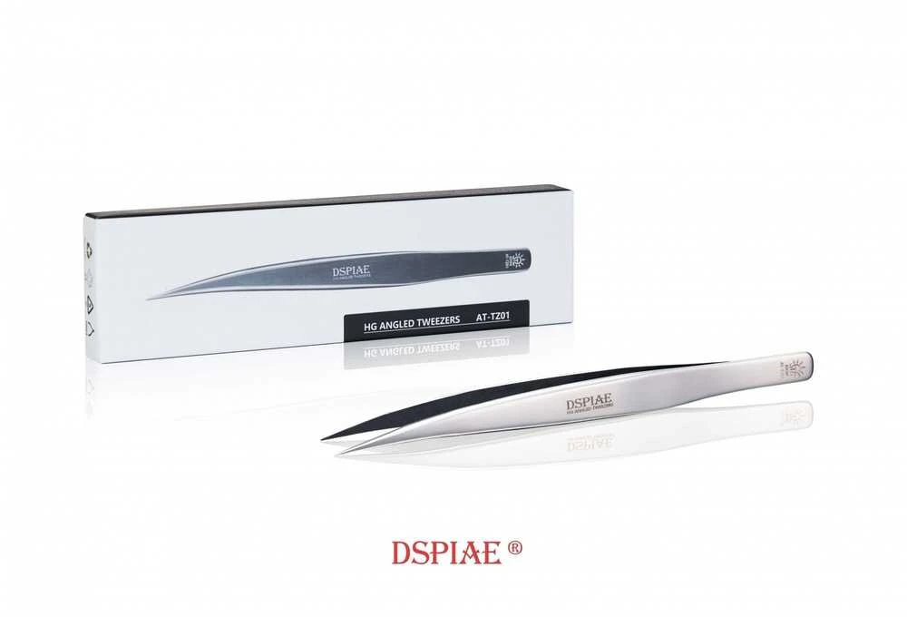 DSPIAE AT-Z01 precizinis smailaus galiuko pincetas DS56021