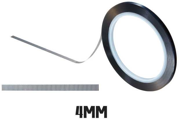 DSPIAE CG-04 graviravimo juosta 4 mm (Scribe Tape)