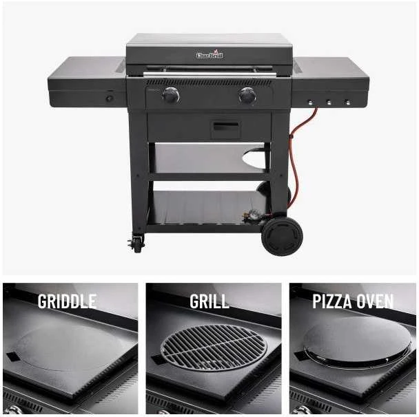 Dujinė kepsninė su plokštuma Char-Broil Versa-Tile