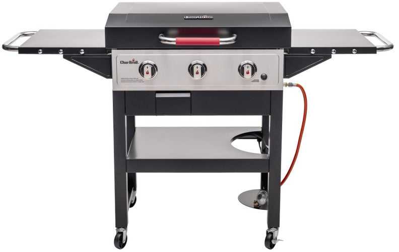 Dujinė kepsninė su plokštuma Char-Broil Griddle 3400