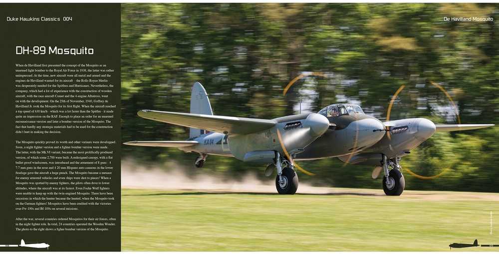 Duke Hawkins: De Havilland Mosquito – medinis Antrojo karo naikintuvas