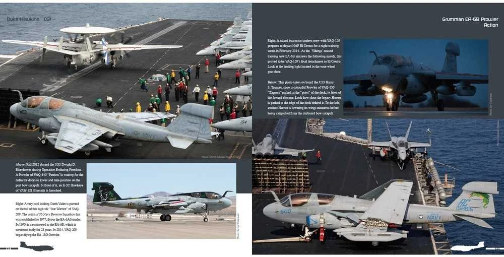Duke Hawkins EA-6B Prowler knyga: JAV laivyno ir jūrų pėstininkų lėktuvas