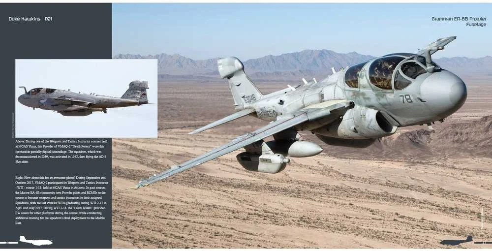 Duke Hawkins EA-6B Prowler knyga: JAV laivyno ir jūrų pėstininkų lėktuvas