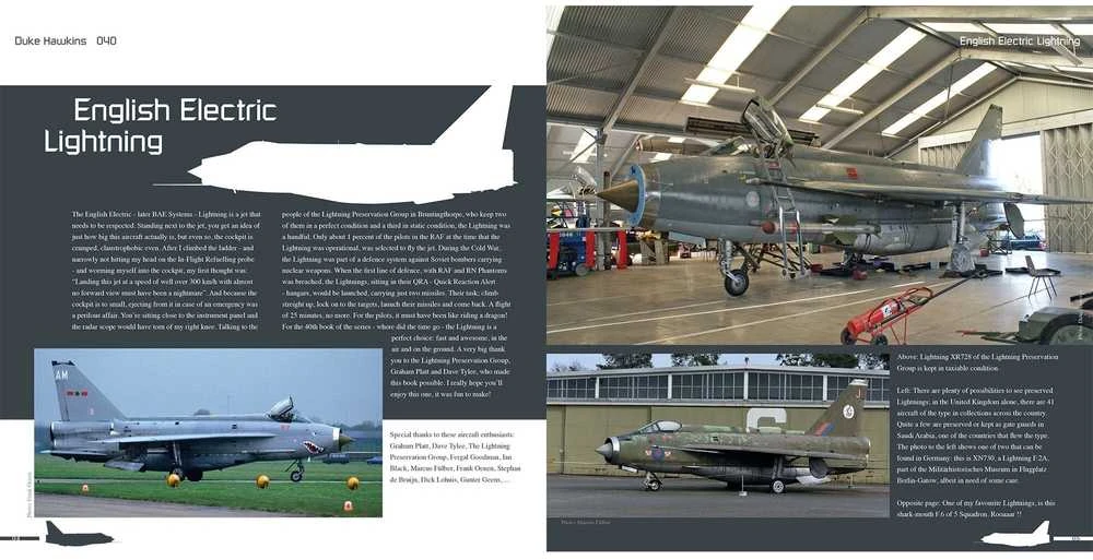 Duke Hawkins English Electric Lightning: britų viršgarsinio naikintuvo knyga