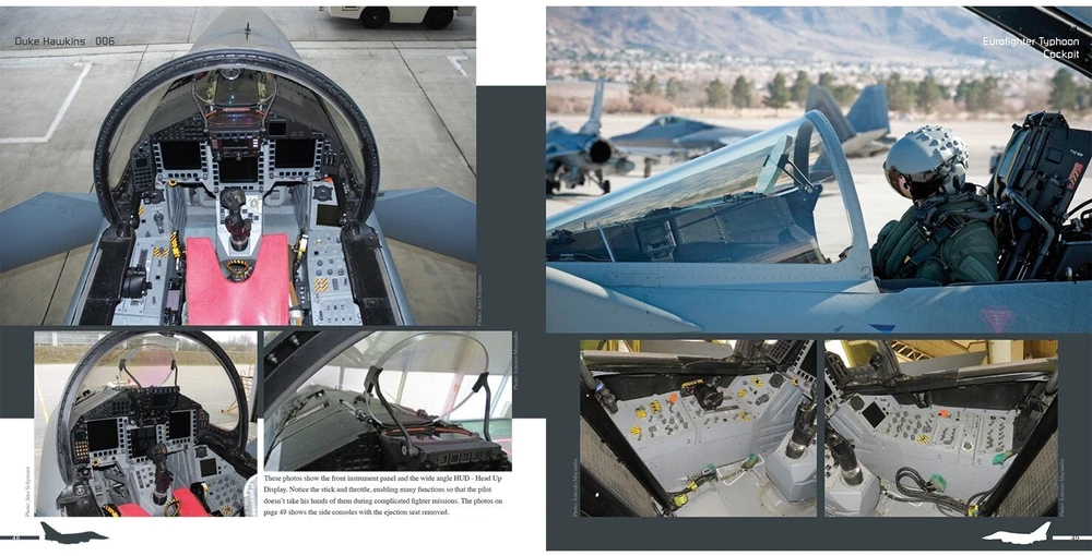 Duke Hawkins Eurofighter Typhoon naikintuvas: iliustruotas gidas aviacijos gerbėjams