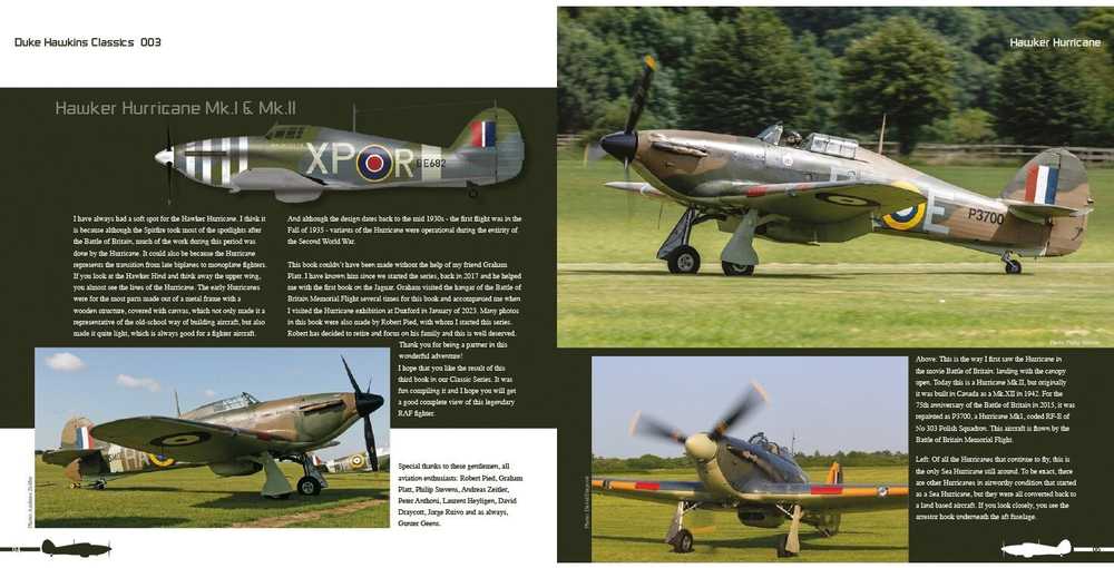 Duke Hawkins „Hawker Hurricane“: Antrojo pasaulinio karo naikintuvas