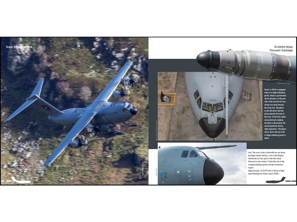 Duke Hawkins knyga „Airbus A400M Atlas“ – karinis transporto lėktuvas