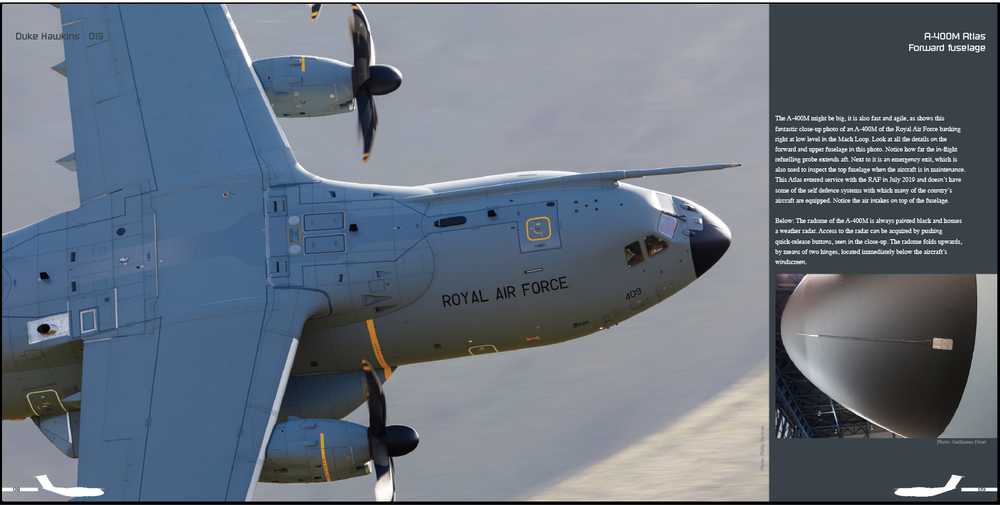 Duke Hawkins knyga „Airbus A400M Atlas“ – karinis transporto lėktuvas