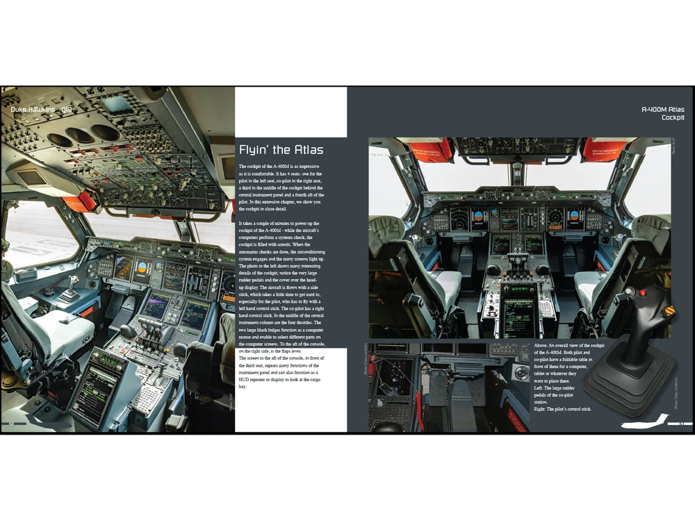 Duke Hawkins knyga „Airbus A400M Atlas“ – karinis transporto lėktuvas