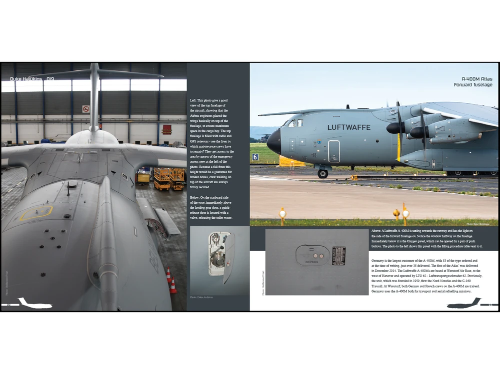 Duke Hawkins knyga „Airbus A400M Atlas“ – karinis transporto lėktuvas