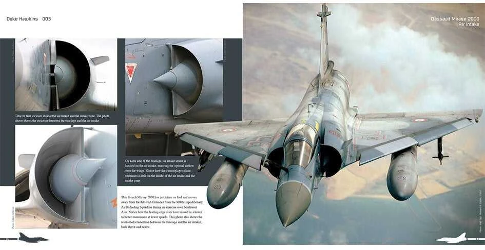 Duke Hawkins knyga: Dassault Mirage 2000 naikintuvas iš arti