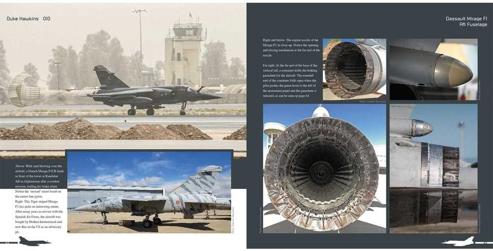 Duke Hawkins knyga „Dassault Mirage F1“ – foto gidas naikintuvui