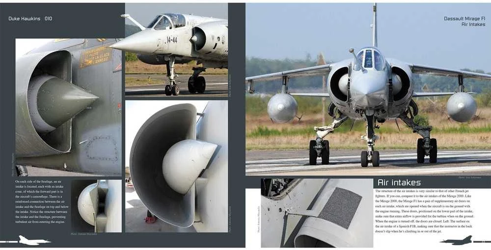Duke Hawkins knyga „Dassault Mirage F1“ – foto gidas naikintuvui