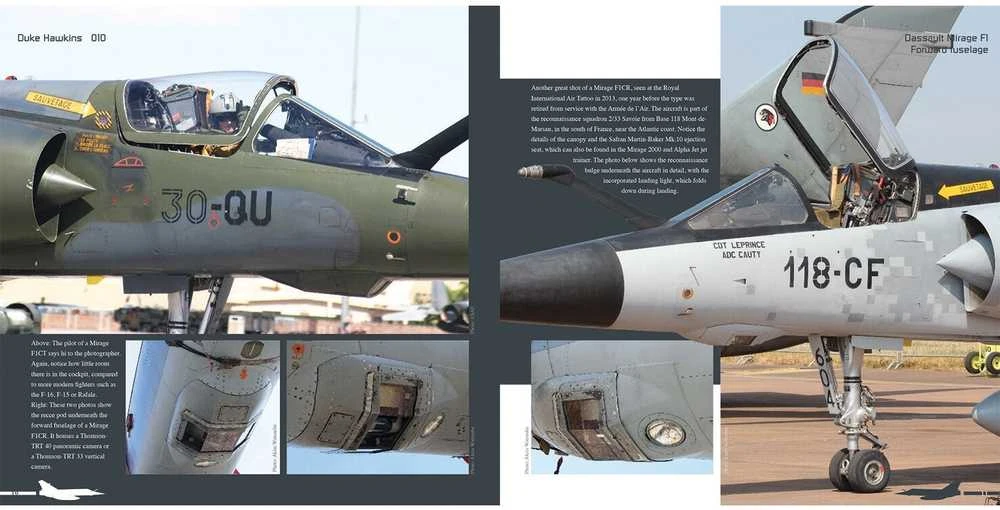 Duke Hawkins knyga „Dassault Mirage F1“ – foto gidas naikintuvui